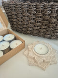 Velas Tea Lights + Base Tea Light